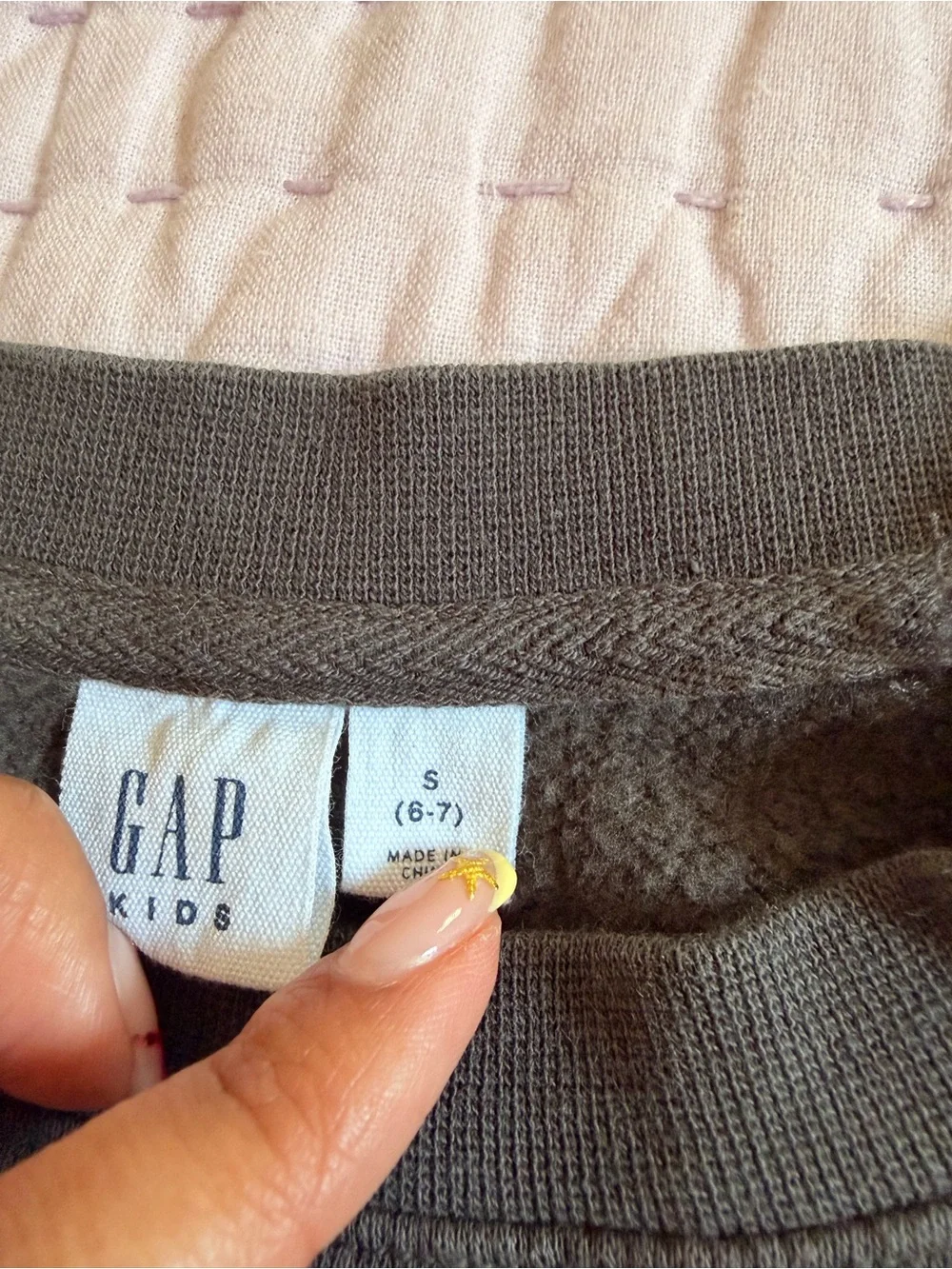 GAP Black Hello Kitty & Friends Pullover Sweatshirt with Pastel Characters